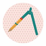 stationary compass theme elements vector eps N12