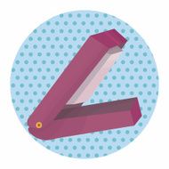 stationary stapler theme elements vector eps N9