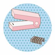 stationary stapler theme elements vector eps N11