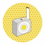 stationary measure gauge theme elements vector eps N3