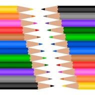 Colorful Wooden Pencil N2
