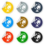 geography school earth globe web icon vector illustration N6