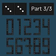 domino alphabet 1 3