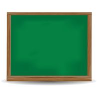 Green chalkboard blackboard