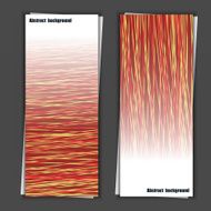 Set of banner templates with abstract background N4