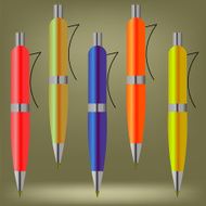 Colorful Pens