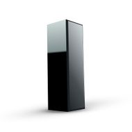 glossy black alphabet I N2