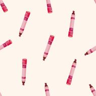 pen cartoon seamless pattern background