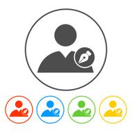 Ink pen User icon N6