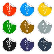 Creative Idea in Bulb Shape as Inspiration Concept Icon N2