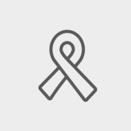 Unity ribbon thin line icon N2