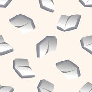 learning book cartoon seamless pattern background N3