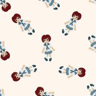 student cartoon seamless pattern background N29
