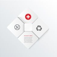 infographic - abstract Design Minimal style template business banners education template N12