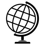 Vector globe icons