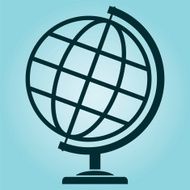 Vector globe icons N2