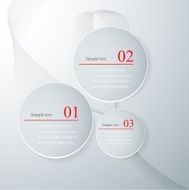 infographic - abstract Design Minimal style template business banners education template N22