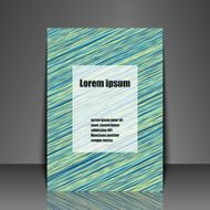 Template flyer with abstract background N2