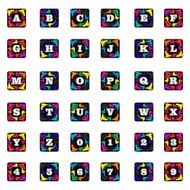 Colorful Box Fonts