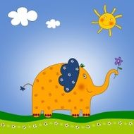 Elephant Cartoon character