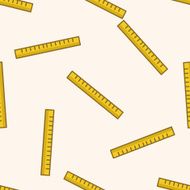 ruler cartoon seamless pattern background N6