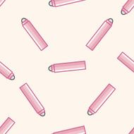pen cartoon seamless pattern background N6