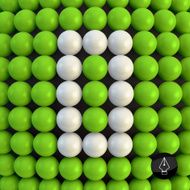 The number zero Abstract mathematics background N2