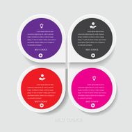 infographic - abstract Design Minimal style template business banners education template N27