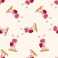 student cartoon seamless pattern background N73
