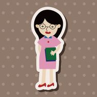 person character teacher theme elements N20