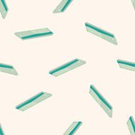 stationary ruler cartoon seamless pattern background N2