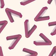 stationary stapler cartoon seamless pattern background