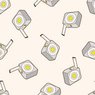 stationary measure gauge cartoon seamless pattern background