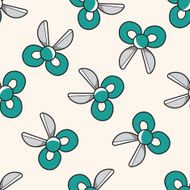 stationary scissors cartoon seamless pattern background N3