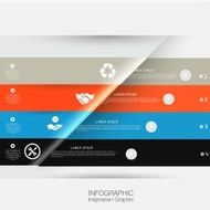 infographic - abstract Design Minimal style template business banners education template N61