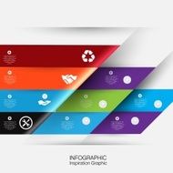 infographic - abstract Design Minimal style template business banners education template N63