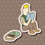 student cartoon theme elements N177