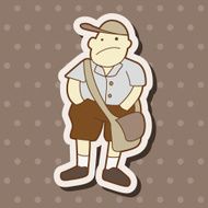 student cartoon theme elements N181