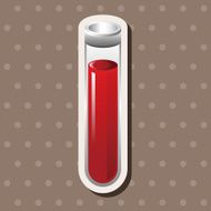 Test tubes and beakers theme elements N22
