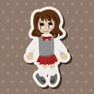 student cartoon theme elements N190