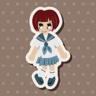 student cartoon theme elements N193