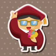 student cartoon theme elements N208
