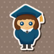 student cartoon theme elements N212