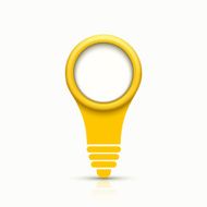 Vector modern light bulb background N6