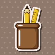 pencil theme elements N30
