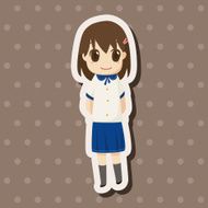 student cartoon theme elements N213