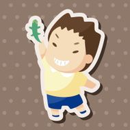 student cartoon theme elements N215