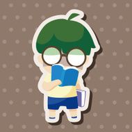 student cartoon theme elements N220