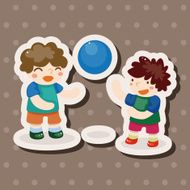 student cartoon theme elements N221