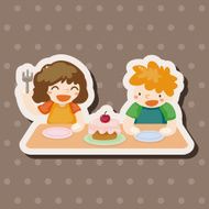 student cartoon theme elements N223